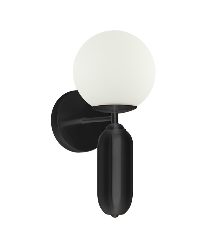 Aldeva Globe Wall Lights Black-1