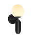 Aldeva Globe Wall Lights Black-2