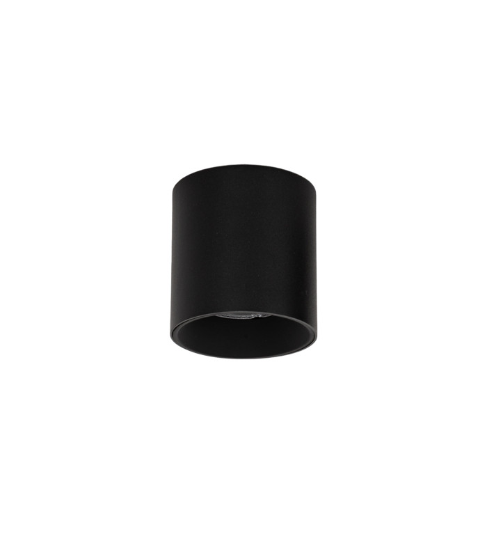Altisma 7.5cm Surface Mounted Downlight Matt Black 3000K Warm White-4