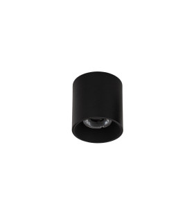 Altisma 7.5cm Surface Mounted Downlight Matt Black 4000K Neutral White-1