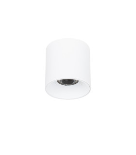 Altisma 9.5cm Surface Mounted Downlight Matt White 3000K Warm White-1