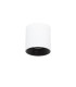 Altisma 9.5cm Surface Mounted Downlight Matt White Black Inside 3000K Warm White-4