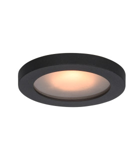 Antar Round Recessed Downlight Black IP44-1