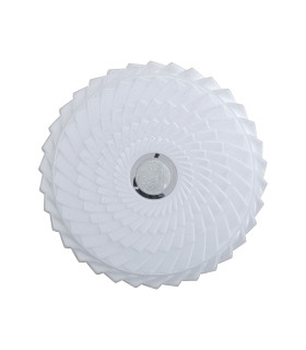 Arni 48cm Outdoor Decorative Flush White 4000K Neutral White-1