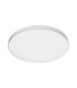 Ateia LED Semi Flush Ceiling Light White 3000K Warm White IP44-1