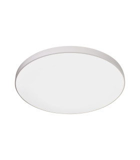 Ateia LED Semi Flush Ceiling Light White 3000K Warm White IP44-1