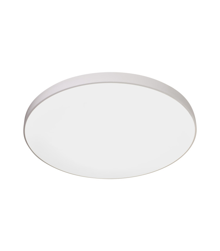 Ateia LED Semi Flush Ceiling Light White 3000K Warm White IP44-1