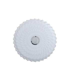 Arni 38cm Outdoor Decorative Flush White 4000K Neutral White-1