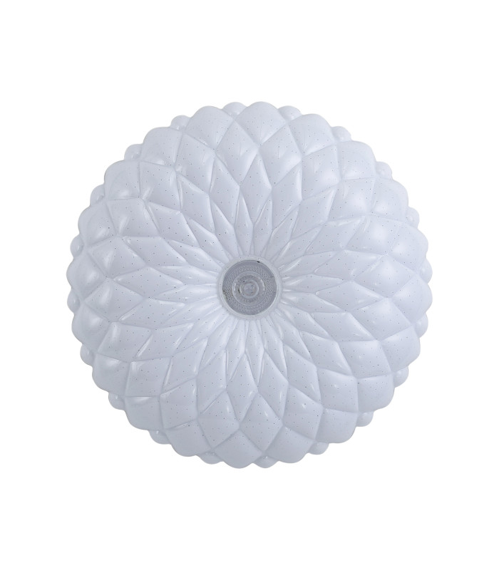 Auris 38cm Outdoor Decorative Flush White 4000K Neutral White-1