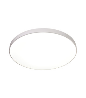 Ateia LED Semi Flush Ceiling Light White 3000K Warm White IP44-2
