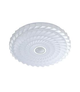 Arni 38cm Outdoor Decorative Flush White 4000K Neutral White-3