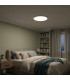 Ateia LED Semi Flush Ceiling Light White 3000K Warm White IP44-5