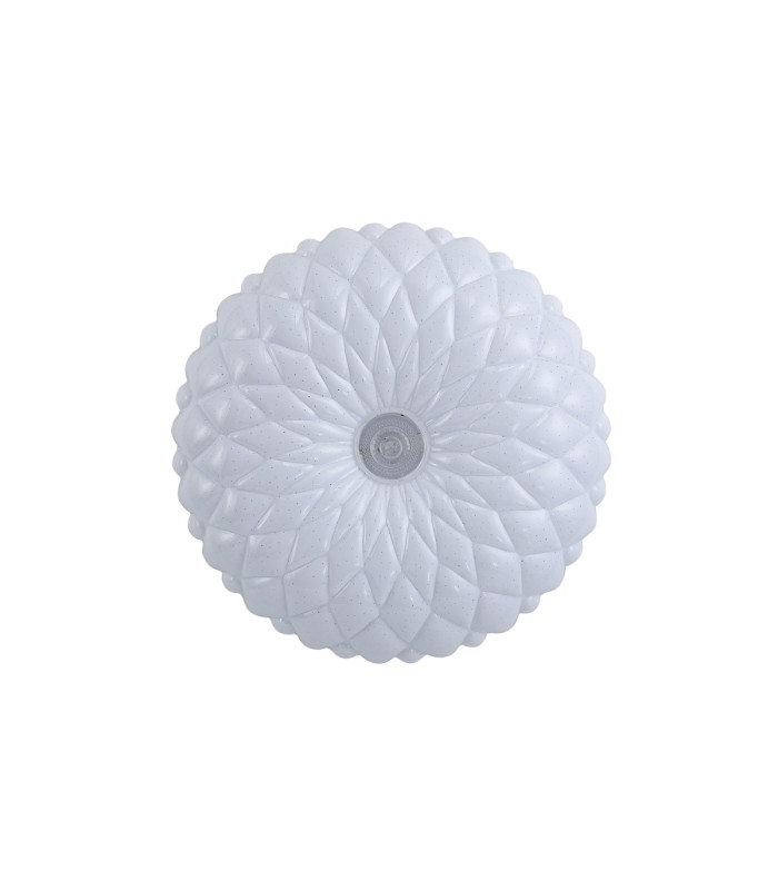 Auris 33cm Outdoor Decorative Flush White 4000K Neutral White-1