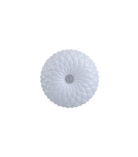 Auris 27cm Outdoor Decorative Flush White 4000K Neutral White-1