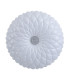Auris 48cm Outdoor Decorative Flush White 4000K Neutral White-1