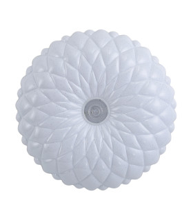 Auris 48cm Outdoor Decorative Flush White 4000K Neutral White-1