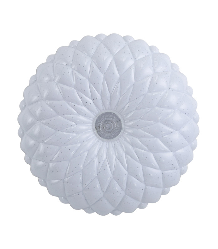 Auris 48cm Outdoor Decorative Flush White 4000K Neutral White-1