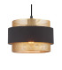 Bans Cylindrical Pendant Ceiling Light Gold Black-2