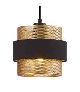 Bans Bar Pendant Ceiling Light Gold Black 3xE27-2