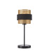 Bans Cylindrical Table Lamp Gold Black-1