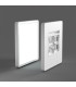 Bastia 23cm Flush Ceiling Light White 2800/4000/6000K-2