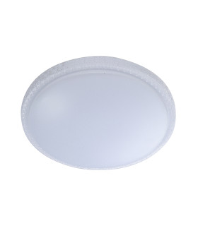 Borla 38cm Flush Ceiling Light White 4000K Neutral White-3
