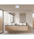 Borla 27cm Flush Ceiling Light White 4000K Neutral White-5