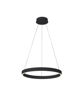 Brasco I 60cm LED Pendant Ceiling Light Black 3000/4000K-2