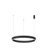 Brasco II 60cm LED Pendant Ceiling Light Black 3000/4000K-1