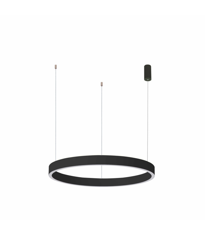 Brasco II 60cm LED Pendant Ceiling Light Black 3000/4000K-2