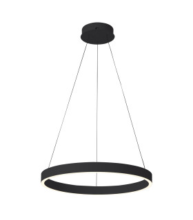 Brasco I 80cm LED Pendant Ceiling Light Black 3000/4000K-2