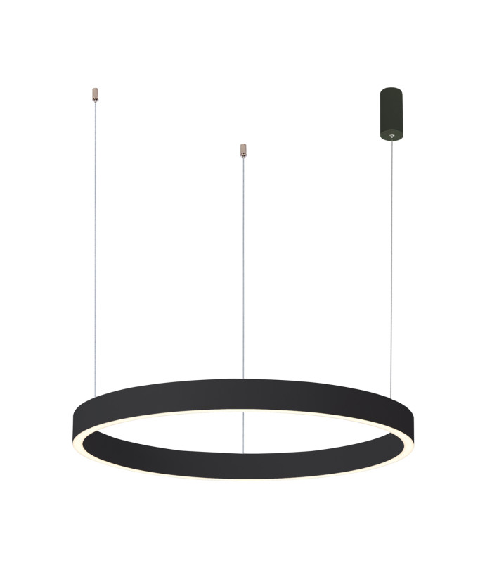 Brasco II 80cm LED Pendant Ceiling Light Black 3000/4000K-1