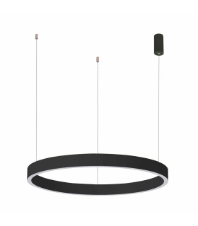 Brasco II 80cm LED Pendant Ceiling Light Black 3000/4000K-2
