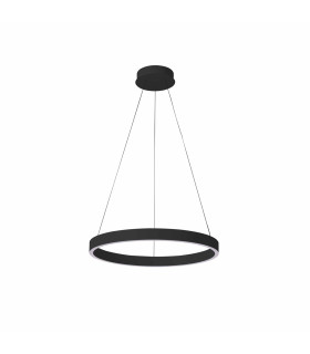 Brasco I 60cm LED Pendant Ceiling Light Black 3000/4000K 2xLED-1