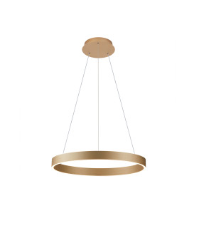 Brasco I 60cm LED Pendant Ceiling Light Gold 3000/4000K 2xLED-1