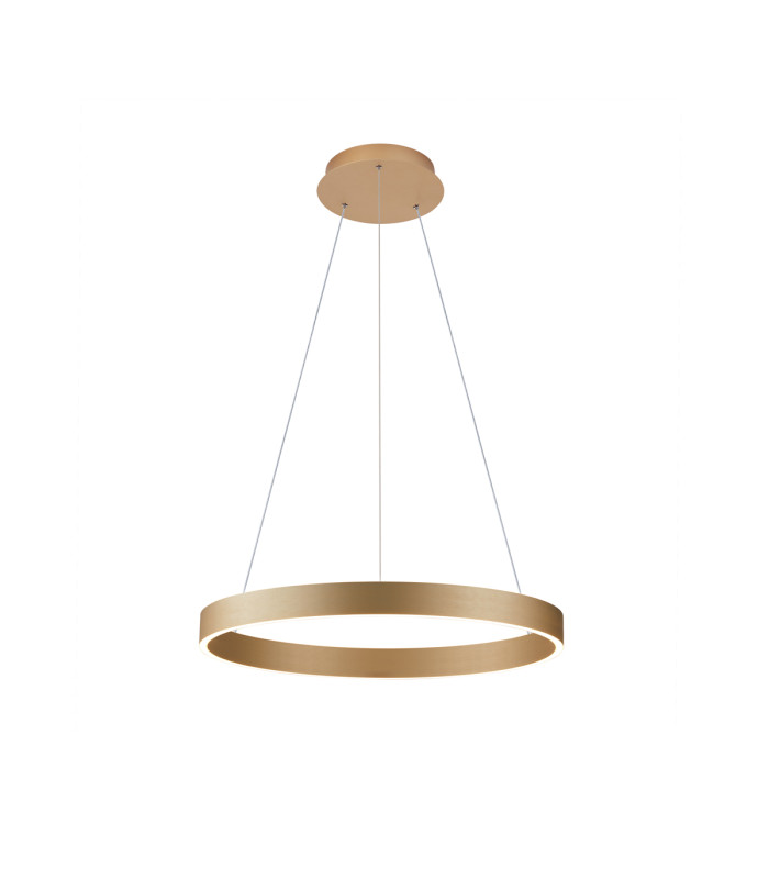 Brasco I 60cm LED Pendant Ceiling Light Gold 3000/4000K 2xLED-1