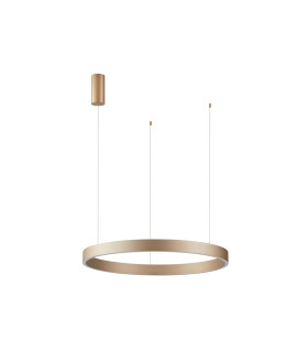 Brasco II 60cm LED Pendant Ceiling Light Gold 3000/4000K 2xLED-1