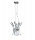 Ceiling Pendant 4 Light Polished Chrome - 1