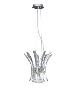 Ceiling Pendant 4 Light Polished Chrome - 1