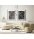 Bruni Cluster Pendant Ceiling Light Matt Black 3000K Warm White 3xLED-5