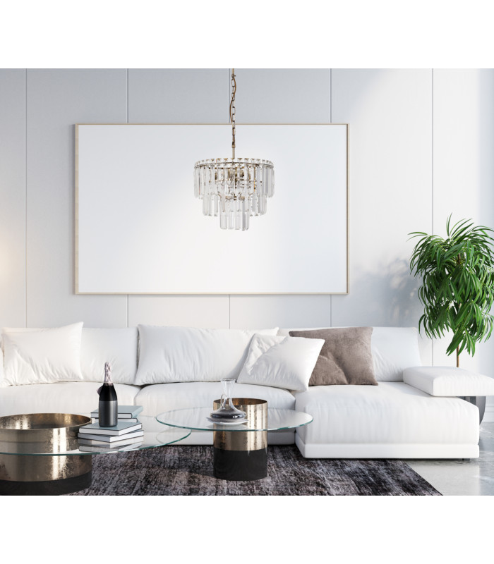 Buena Pendant Ceiling Light Antique Bronze 4xE14-5