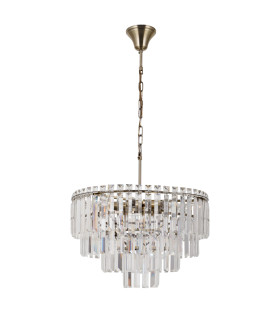 Buena Pendant Ceiling Light Antique Bronze 9xE14-1