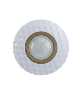 Bumi 38cm Flush Ceiling Light White 4000K Neutral White-1