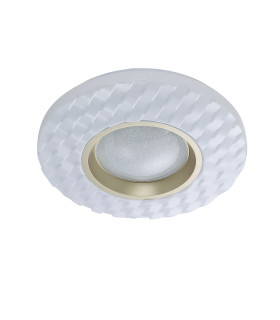 Bumi 38cm Flush Ceiling Light White 4000K Neutral White-3