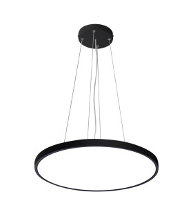 Calvi 40cm LED Pendant Ceiling Light Black 2800/4000/6000K-1