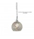 Globe SHADE ONLY Polished Chrome, Crystal - 1