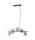 Canello Bar Pendant Ceiling Light Honey Brass 5xG9-2