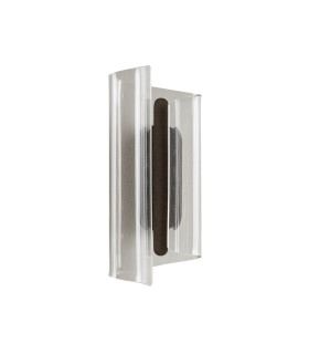 Casel 30cm Flush Wall Lamp Coffee 3000K Warm White-2
