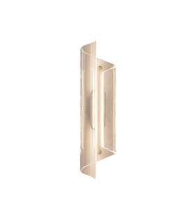 Casel 50cm Flush Wall Lamp Coffee 3000K Warm White-1