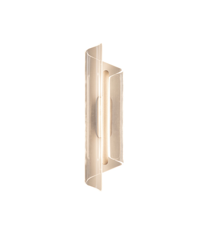 Casel 50cm Flush Wall Lamp Coffee 3000K Warm White-1